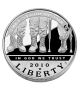 2010 American Veterans Disabled for Life Silver Dollar- Proof