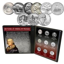 In Coin Folder Jefferson Nickels 1938-2019; Year Date Set; incl.Silver MORE! 