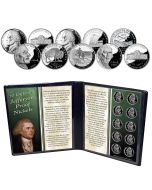10 Different Proof Jefferson Nickels