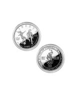 1996 Olympics Soccer Proof Half Dollar