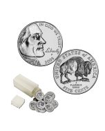 Roll of 2005 Buffalo Nickels