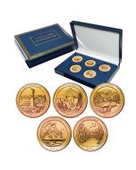 2011 America the Beautiful® National Parks Set- 24K Gold Plated