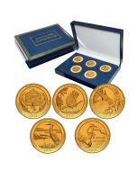 2015 America the Beautiful® National Parks Set- 24K Gold Plated