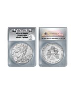 2021 Type I and II MS70 Silver Eagles