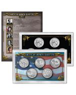 2022 BU American Women Quarters Set of 5