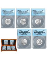 2024-S American Women 5 Quarter Proof Set ANACS PR70 