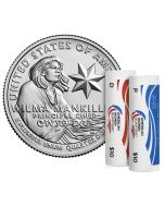 2022 P & D Wilma Mankiller AMERICAN WOMEN WASHINGTON QUARTERS MINT ROLLS