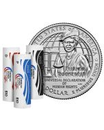 2023 Eleanor Roosevelt AMERICAN WOMEN QUARTERS PD&S ROLLS