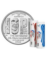 2024 Rev. Dr. Pauli Murray AMERICAN WOMEN QUARTERS P&D ROLLS