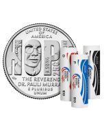 2024 Rev. Dr. Pauli Murray AMERICAN WOMEN QUARTERS P,D & S ROLLS