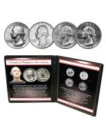 Four Decades of Washington Silver Quarters