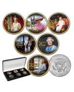 Celebrating the Jubilees of Queen Elizabeth II - 6 Coin Set