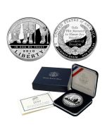 2010 American Veterans Disabled for Life Silver Dollar- Proof