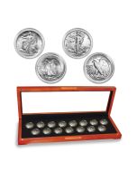 Last 15 Years of Walking Liberty Silver Half Dollars 1933-47