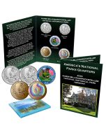 AMERICA THE BEAUTIFUL® NATIONAL PARKS 5 PC QUARTER SET - VT