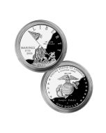 2005 Marines Commemorative Silver Proof Dollar