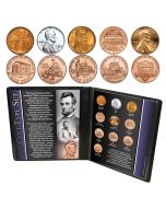Lincoln One Cent Type Set