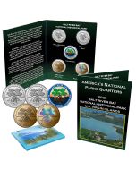 AMERICA THE BEAUTIFUL® NATIONAL PARKS 5 PC QUARTER SET - Salt Bay, USVI