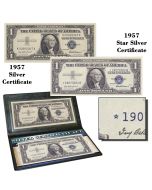 Set of Silver Certificates - 1957 and 1957 Star Note