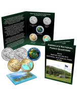 America the Beautiful® National Parks 5 Piece Quarter Set - Guam