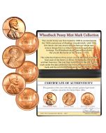 Wheatback Penny Mint Mark Collection
