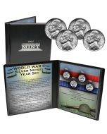 WWII Silver Nickel Year Set