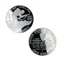 World War II 50th Anniversary Commemorative Silver Dollar- Proof