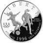 1996 Olympics Soccer Proof Half Dollar