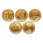2011 America the Beautiful® National Parks Set- 24K Gold Plated