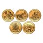2012 America the Beautiful® National Parks Set- 24K Gold Plated