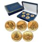 2012 America the Beautiful® National Parks Set- 24K Gold Plated