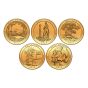 2013 America the Beautiful® National Parks Set- 24K Gold Plated