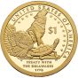 Native American Dollar Belt Buckle