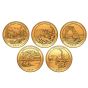 2014 America the Beautiful® National Parks Set- 24K Gold Plated