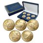 2019 AMERICA THE BEAUTIFUL® NATIONAL PARKS SET- 24K GOLD PLATED