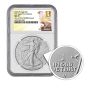 2025 American Silver Eagle NGC MS70 - Eagle Privy - First 50K Issued