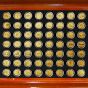 1999-2009 State and Territorial Quarters, Gold Plated, Boxed