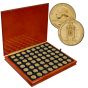2010-2021 PARKS AND TERRITORIAL QUARTERS, GOLD PLATED, BOXED