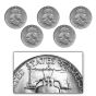Complete S Mint Franklin Half Dollars