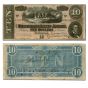 $10 Confederate Bank Note