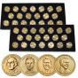 Complete Presidential Dollar Collection w/2020 George H.W. Bush!