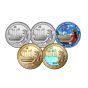 America the Beautiful® National Parks 5 Piece Quarter Set Northern Mariana Islands
