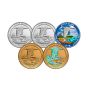 America the Beautiful® National Parks 5 Piece Quarter Set Rhode Island