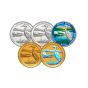 America the Beautiful® National Parks 5 Piece Quarter Delaware
