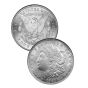 First & Last Morgan Silver Dollars