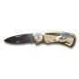 Pocket Knife - Bison Skull 2007 Montana State Quarter