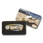 Pocket Knife - Bison Skull 2007 Montana State Quarter