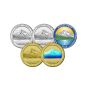 America the Beautiful® National Parks 5 Piece Quarter Set Oregon