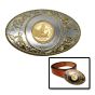 Native American Dollar Belt Buckle