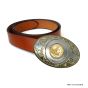 Native American Dollar Belt Buckle